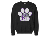 Milan Bulldogs Paw Crewneck Sweatshirt