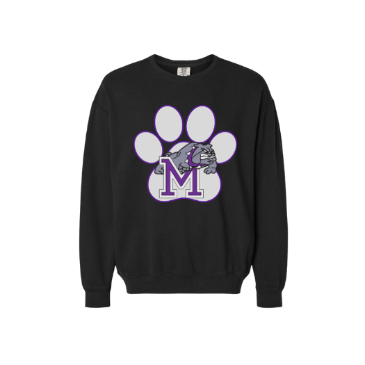 Milan Bulldogs Paw Crewneck Sweatshirt