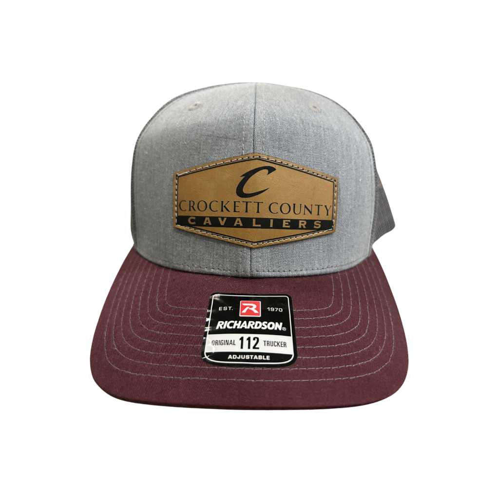 Richardson 112 Crockett Leather Patch Hat