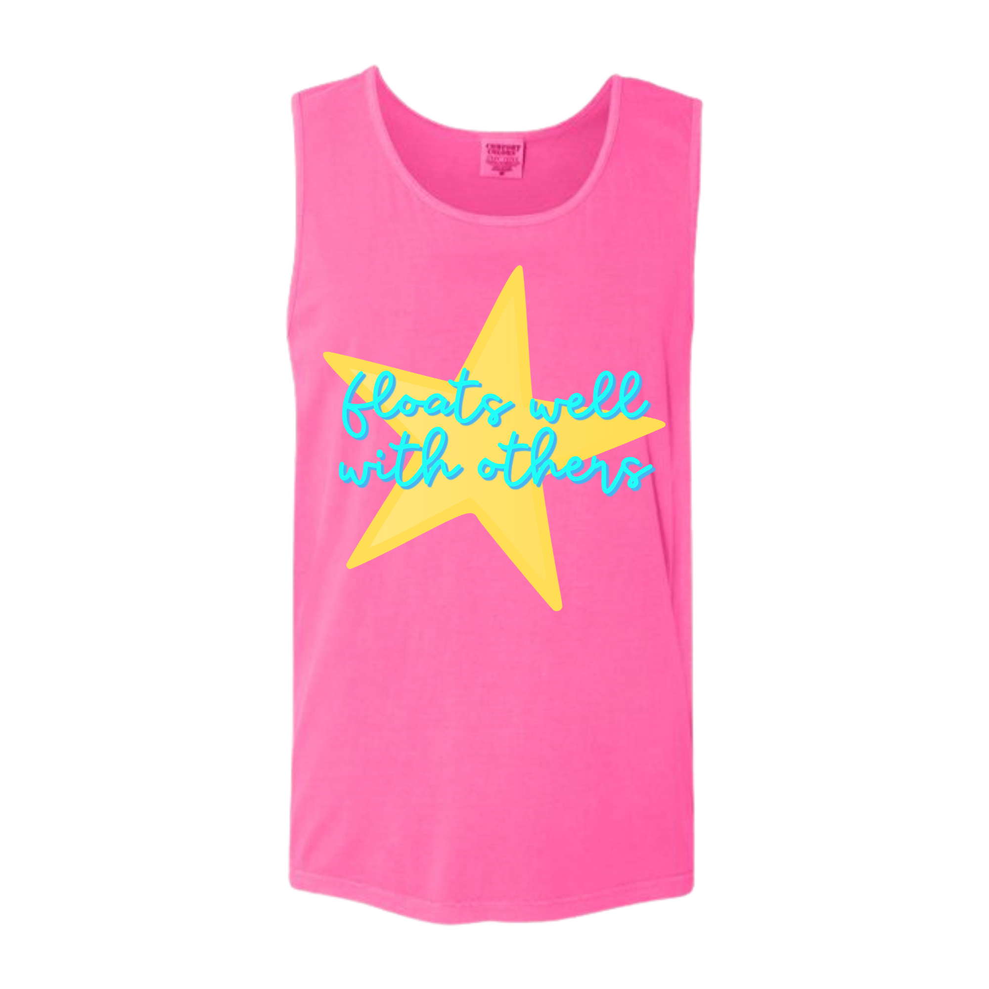 Floats Well With Others Com Color Tank