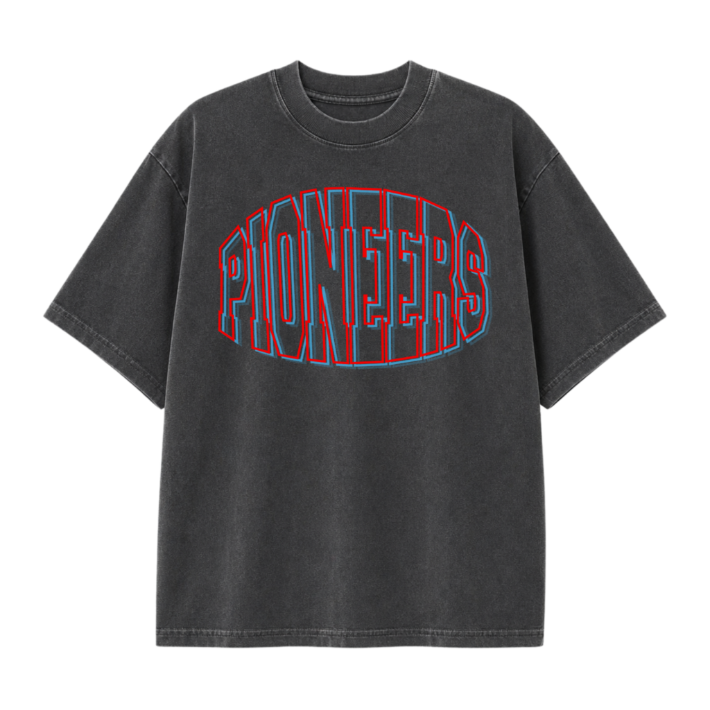 Boxy Shaka Tee/PIONEERS