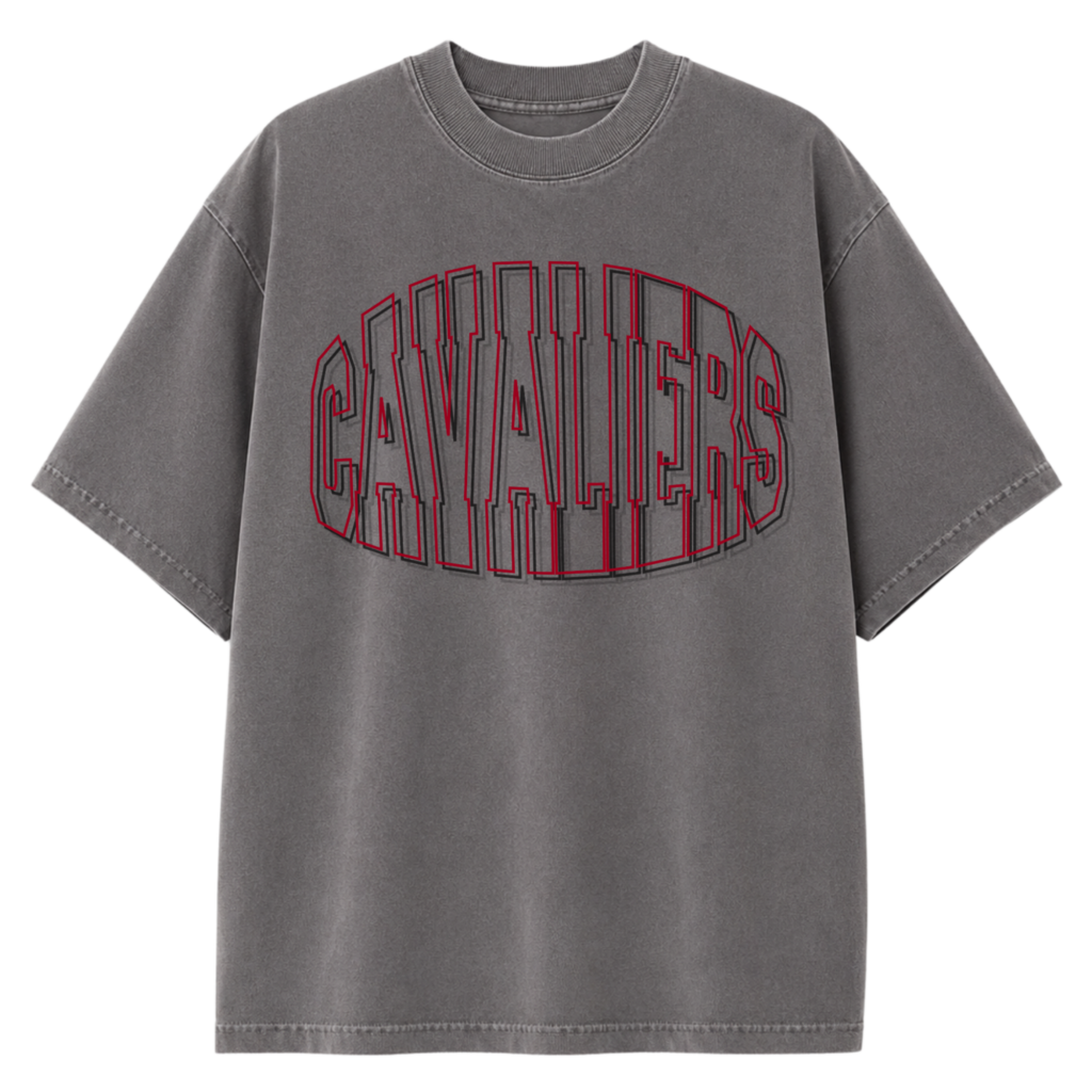 Boxy Shaka Tee/CAVALIERS