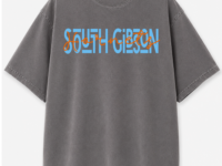 South Gibson Hornets Oversized Garment Died Tee