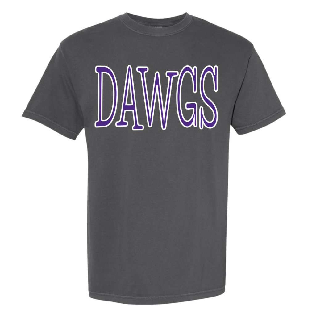 DAWGS Tee Comfort Colors (pepper)