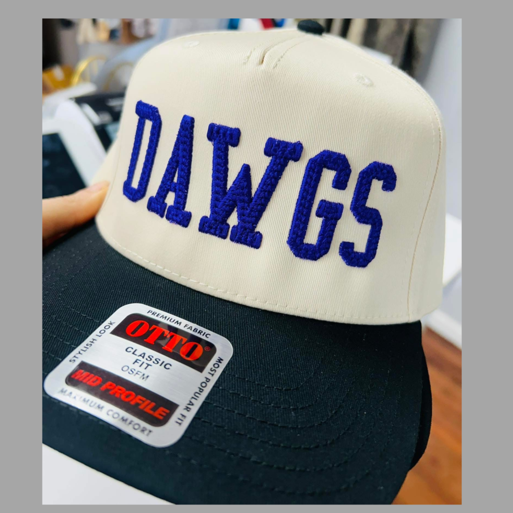 Dawgs Braided 3D Embroidered Hat