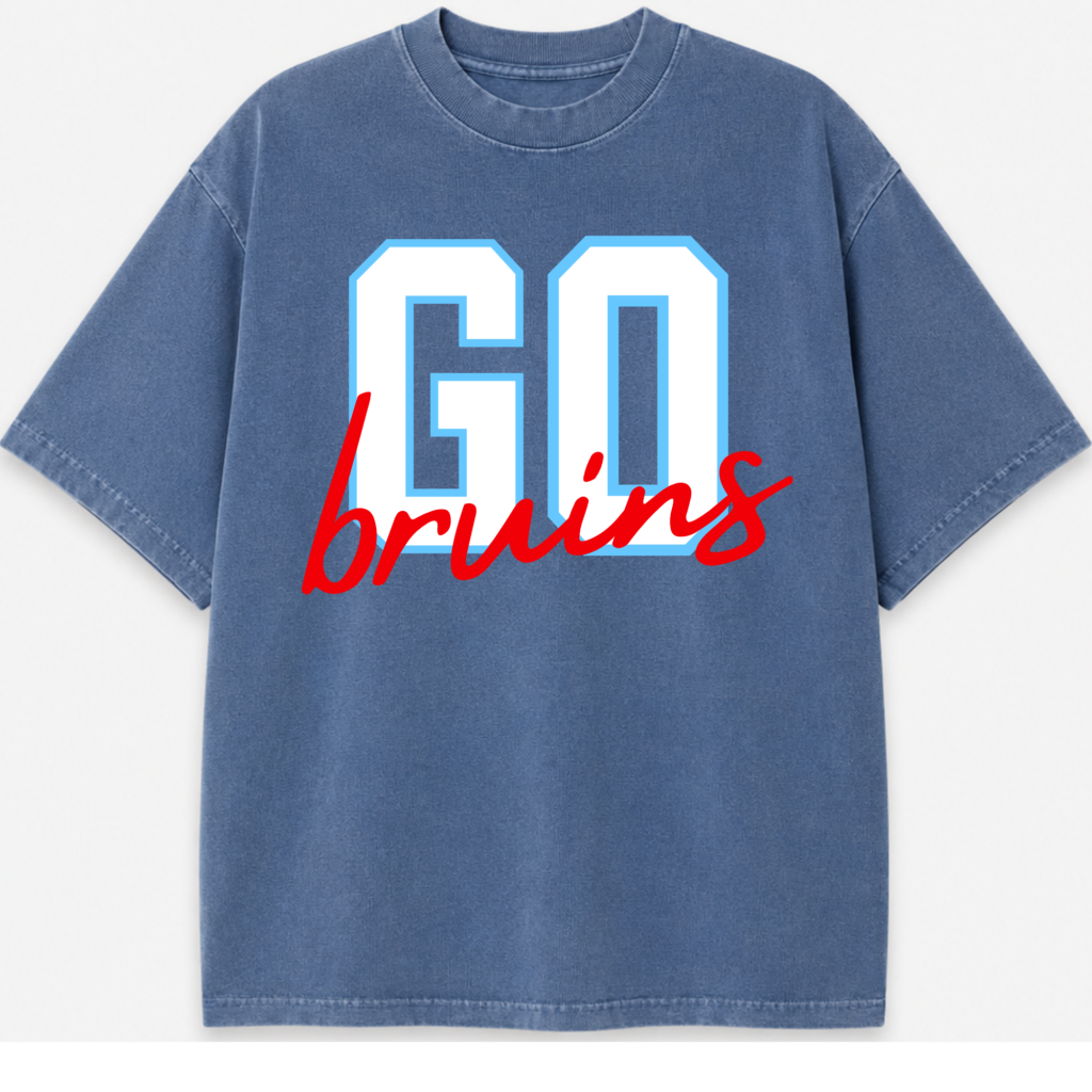 GO BRUINS Oversized Tee