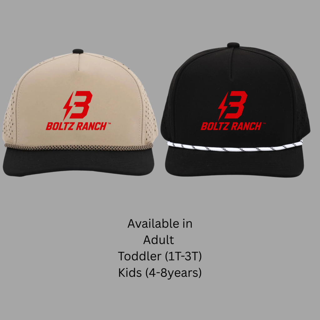 BOLTZ RANCH 1010 PERFORMANCE HAT EMBROIDERED