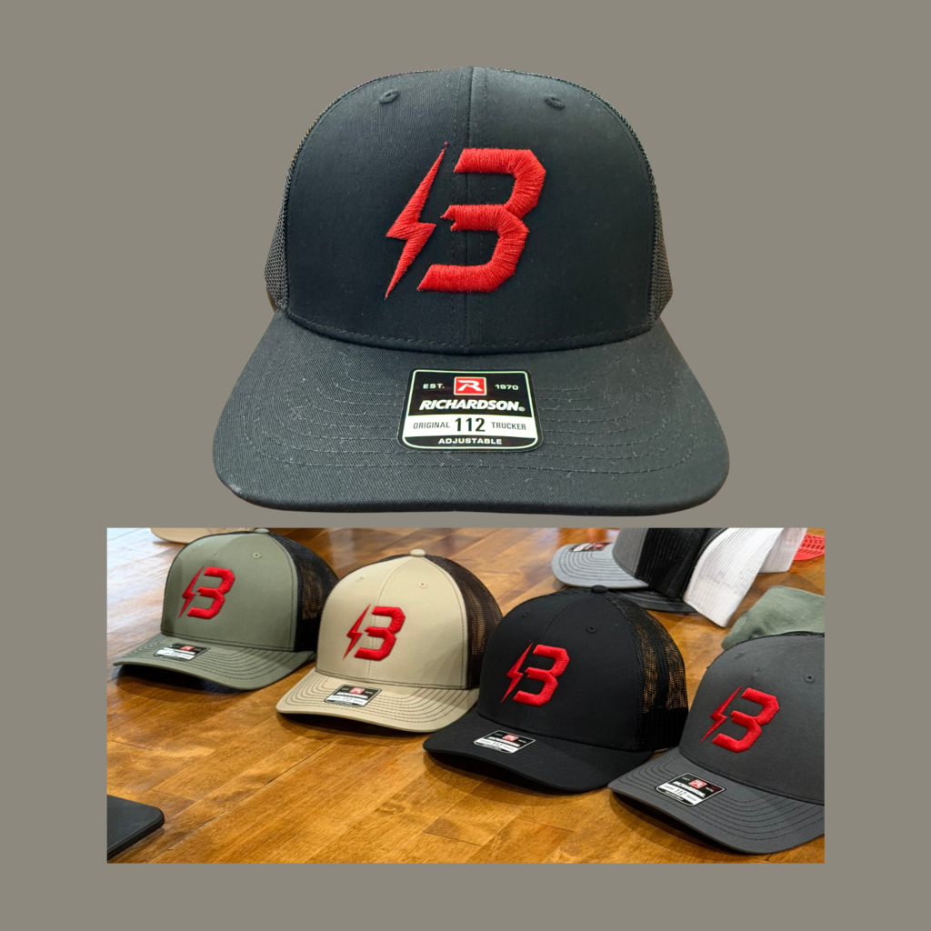 BOLTZ RANCH RICHARDSON 112 HAT EMBROIDERED