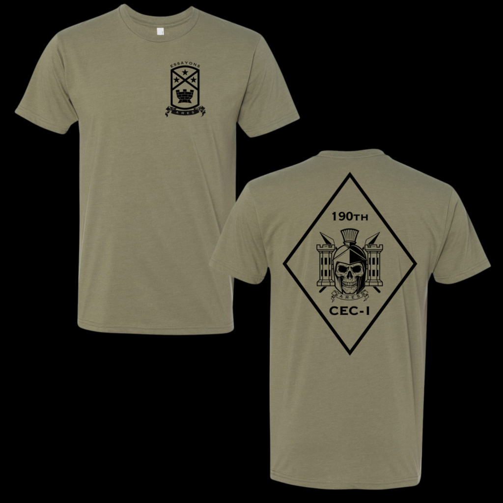 190 CEC TSHIRT (OLIVE)