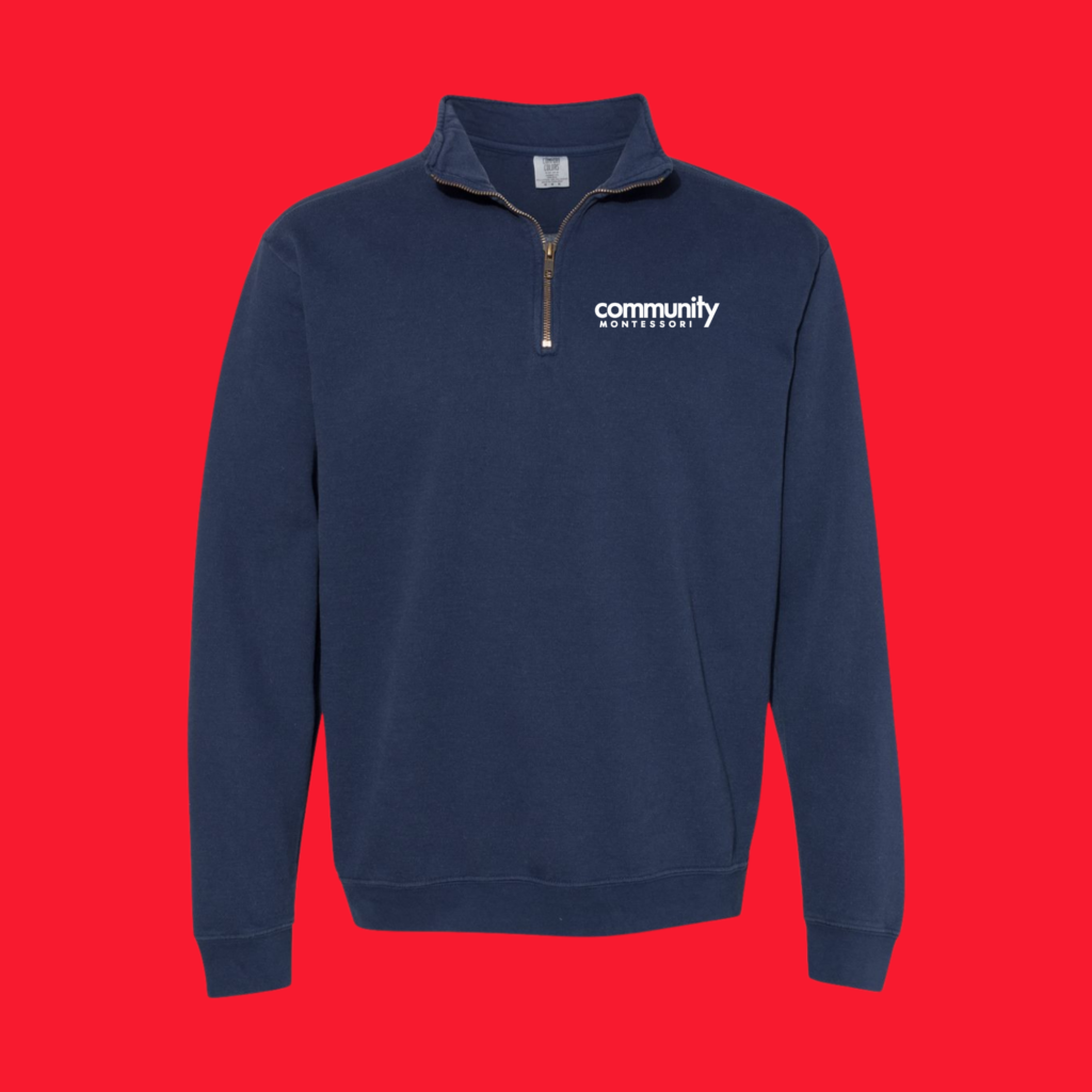COMFORT COLORS QUARTER ZIP-EMBROIDERED LOGO