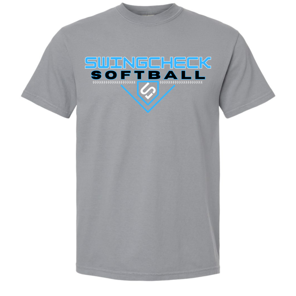 SWINGCHECK SOFTBALL COMFORT COLORS TEE