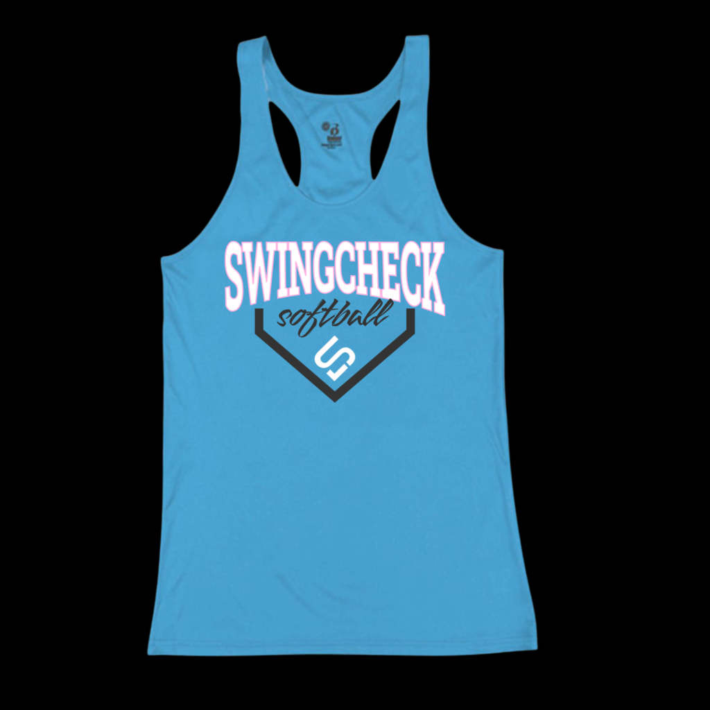 SWINGCHECK SOFTBALL DRIFIT TANK (BLUE)