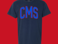 CMS Navy Comfort Colors Tee