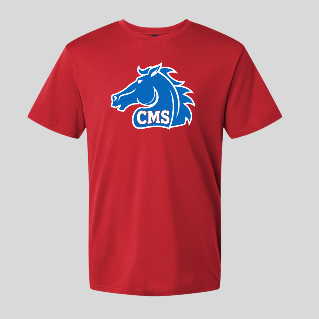 CMS Red Gildan Tee