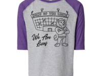 WE ARE LIONS BASEBALL TODDLER TEE