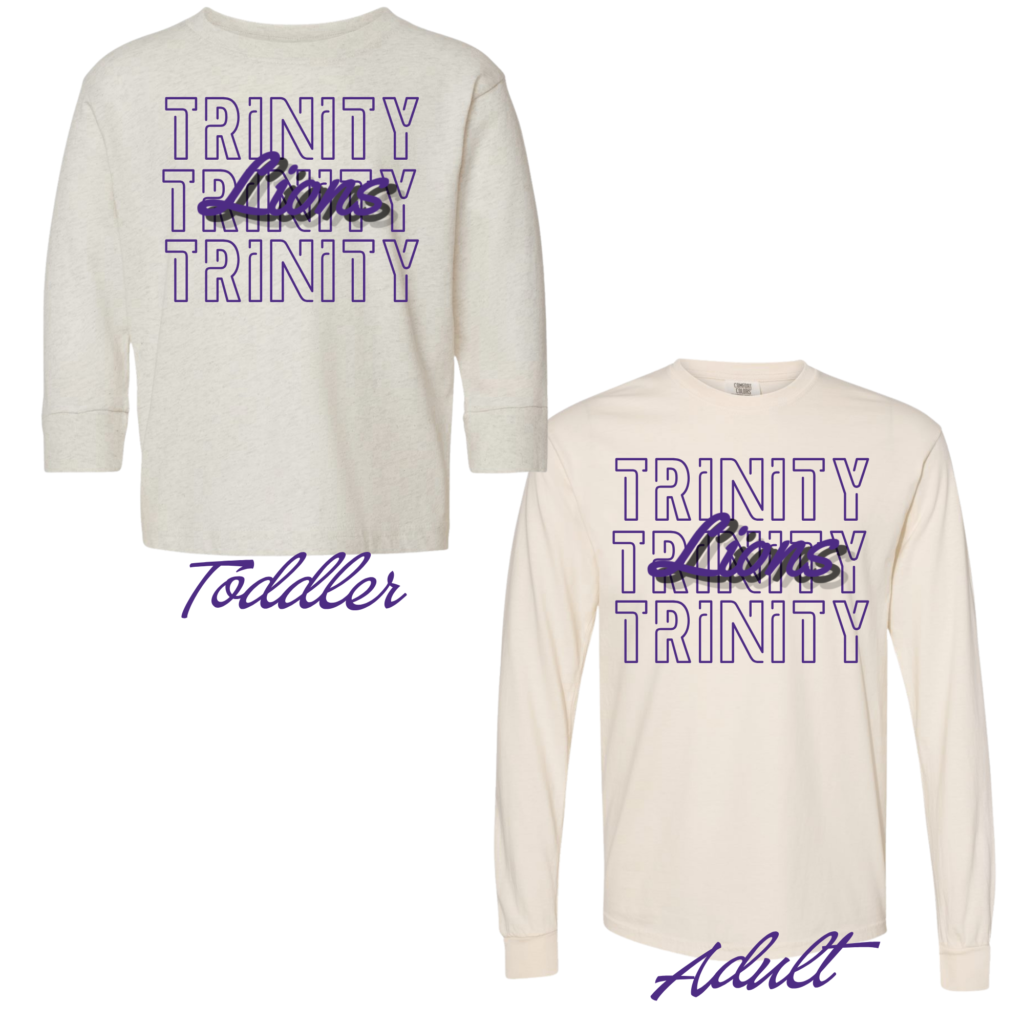 LONG SLEEVE TRINITY LIONS TSHIRT