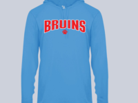 USJ BRUINS LONG SLEEVE Columbia Blue "SHOODIE"