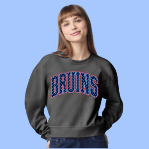 Comfort Colors Pepper Cropped Sweatshirt