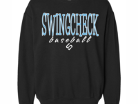 Swingcheck Baseball Comfort Colors Crewneck Black