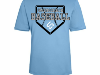 Swingcheck Baseball Drifit Tee Columbia Blue
