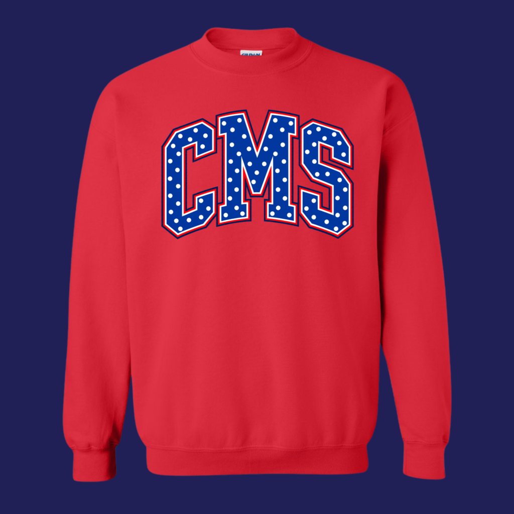 CMS POLKA DOT Crewneck
